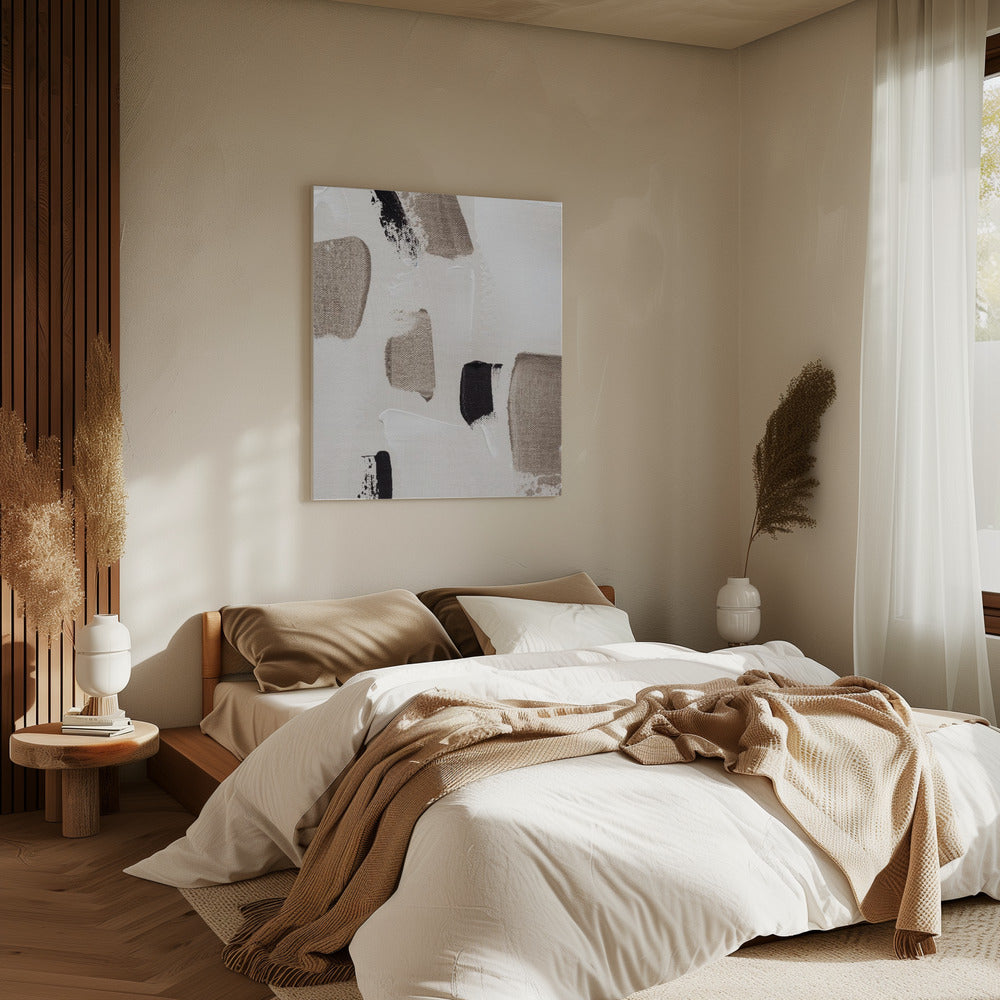 Abstracte vegen | Canvas