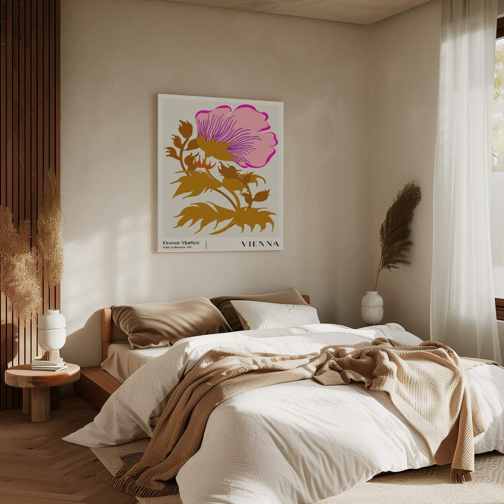 Bloemenmarkt. Wenen | Canvas