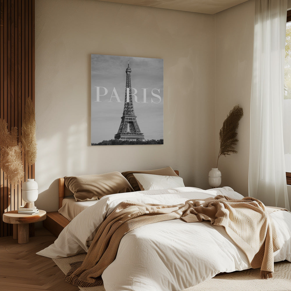Parijs Tekst 2 | Canvas