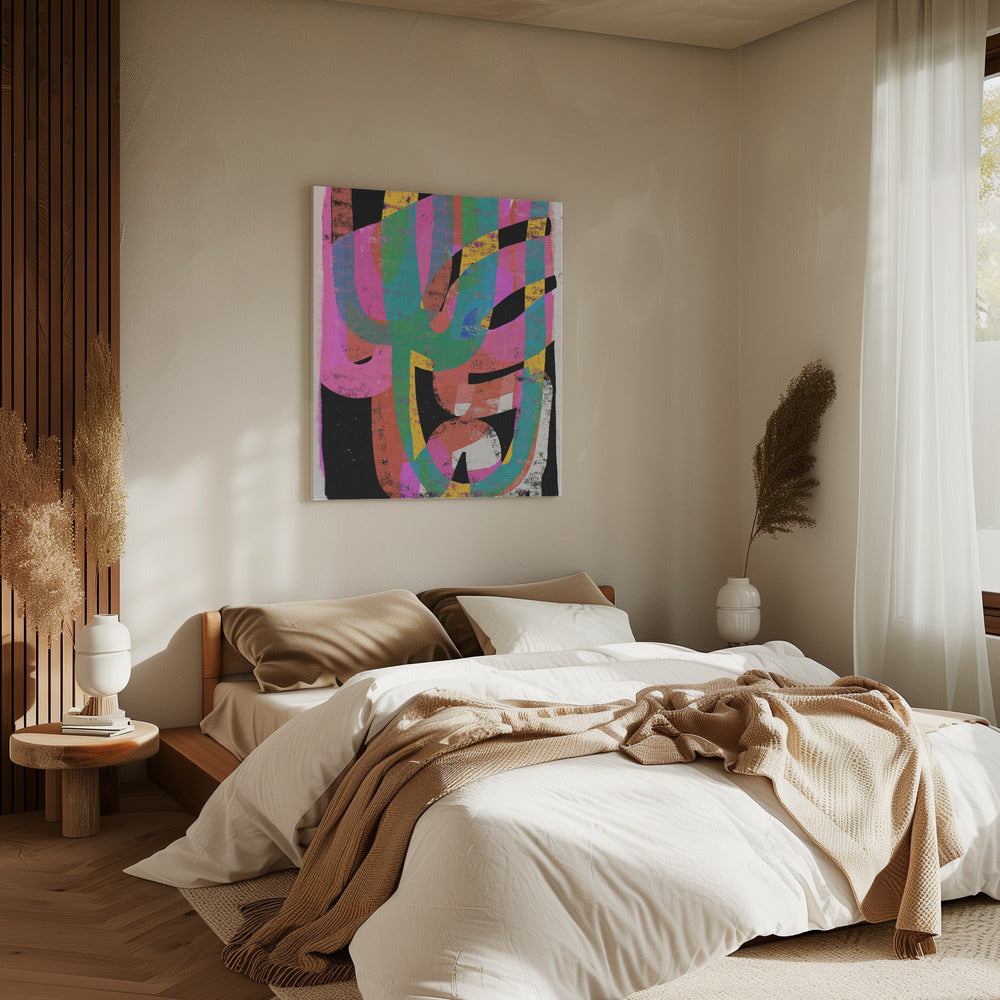 Kleurrijke Chaos | Canvas