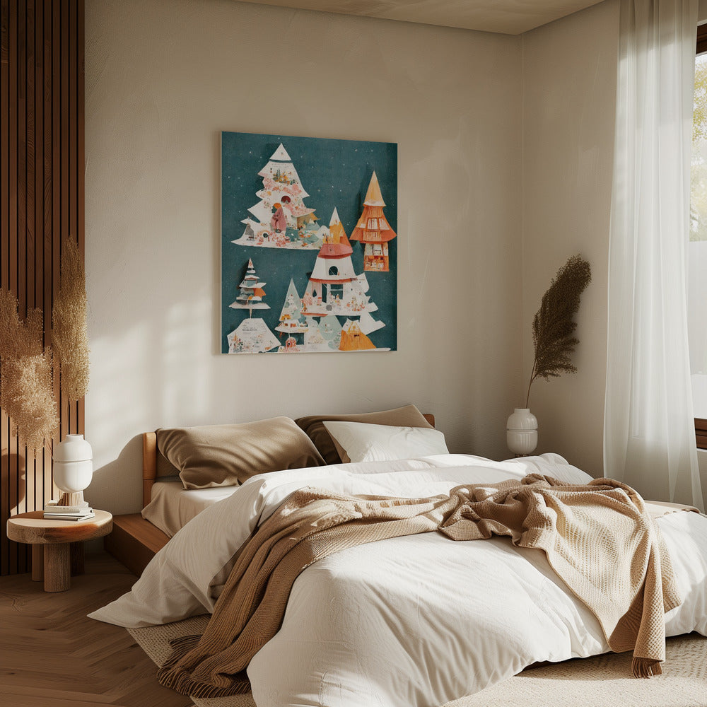 Betoverende Boshuizen | Canvas