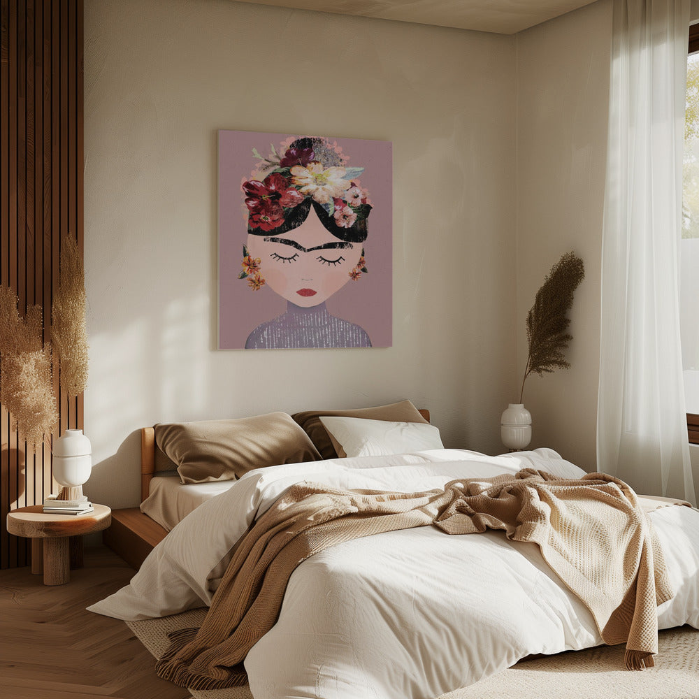 Bloemensereniteit | Canvas