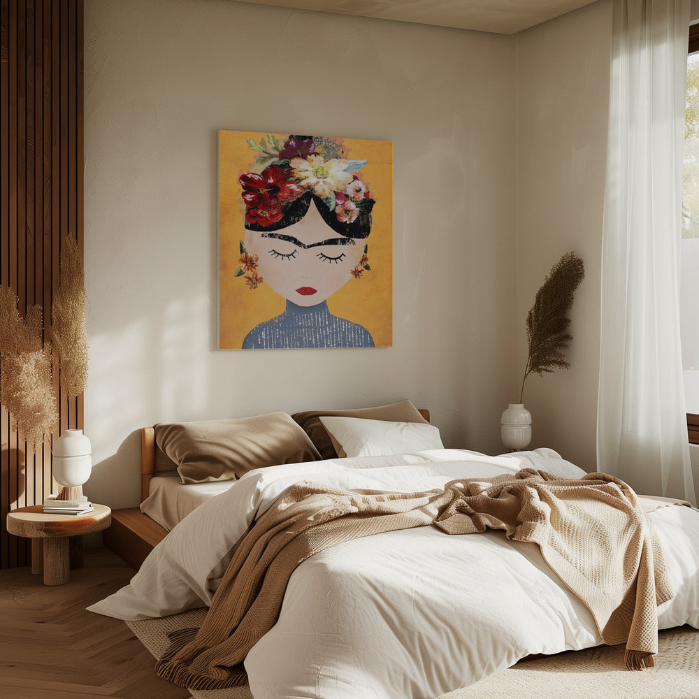 Bloemensereniteit | Canvas