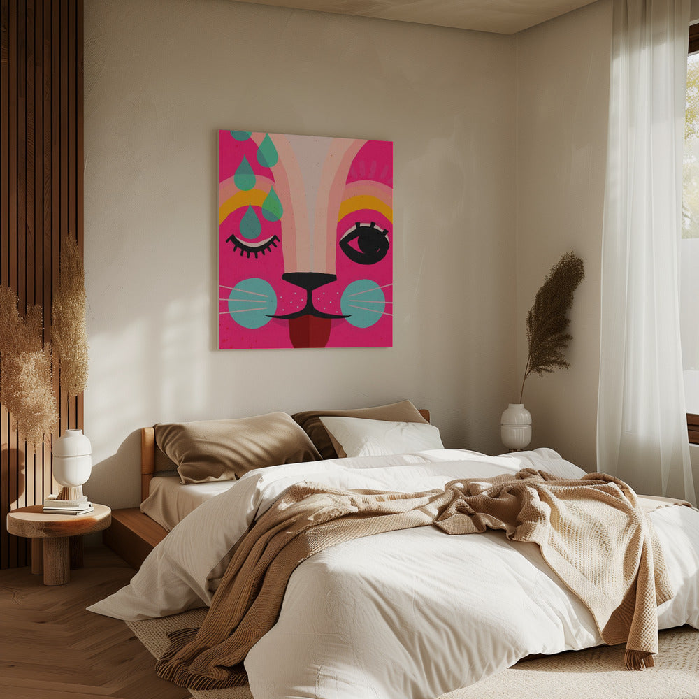Levendige kattendromen | Canvas
