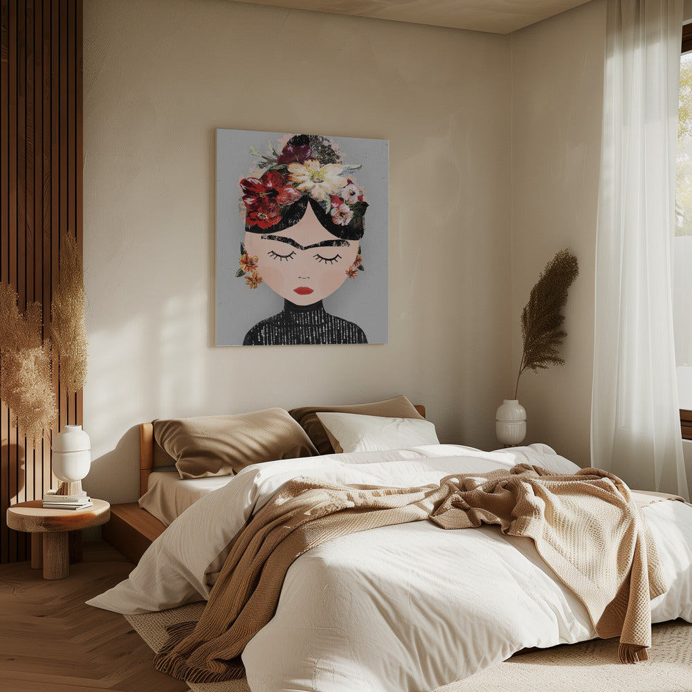 Bloemensereniteit | Canvas