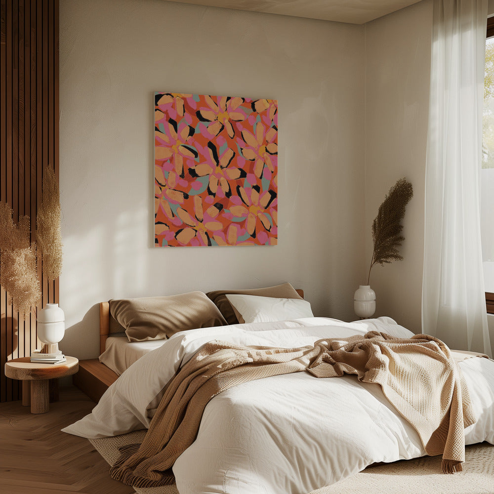 Bloemblaadjessymfonie | Canvas