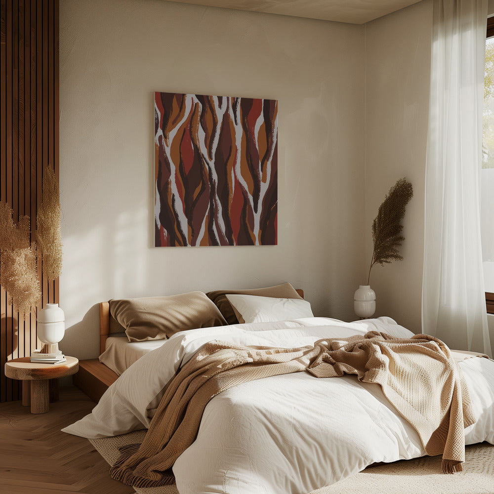 Aardse golven | Canvas
