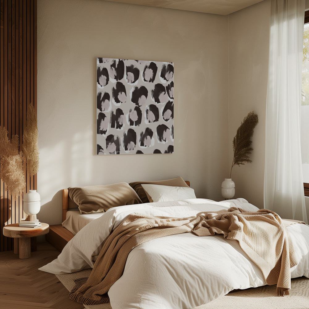 Penseelstreekharmonie | Canvas