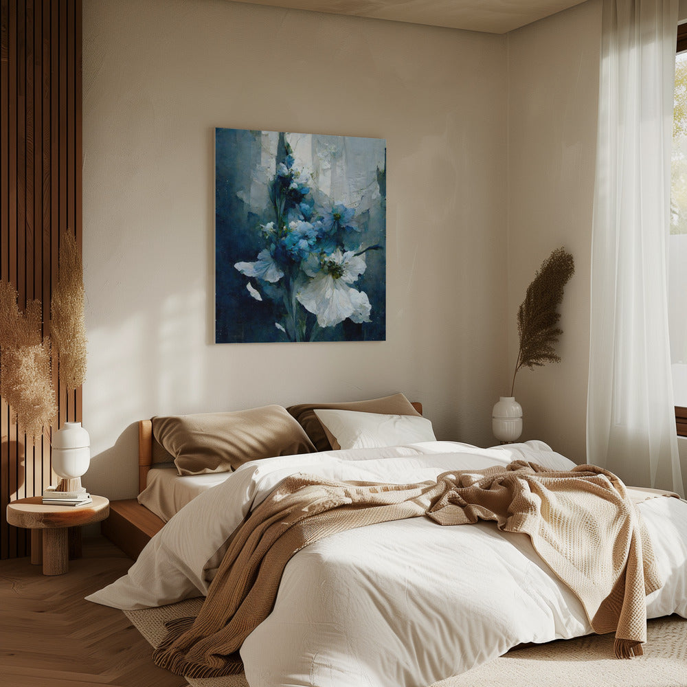 Fluisterende bloemen | Canvas