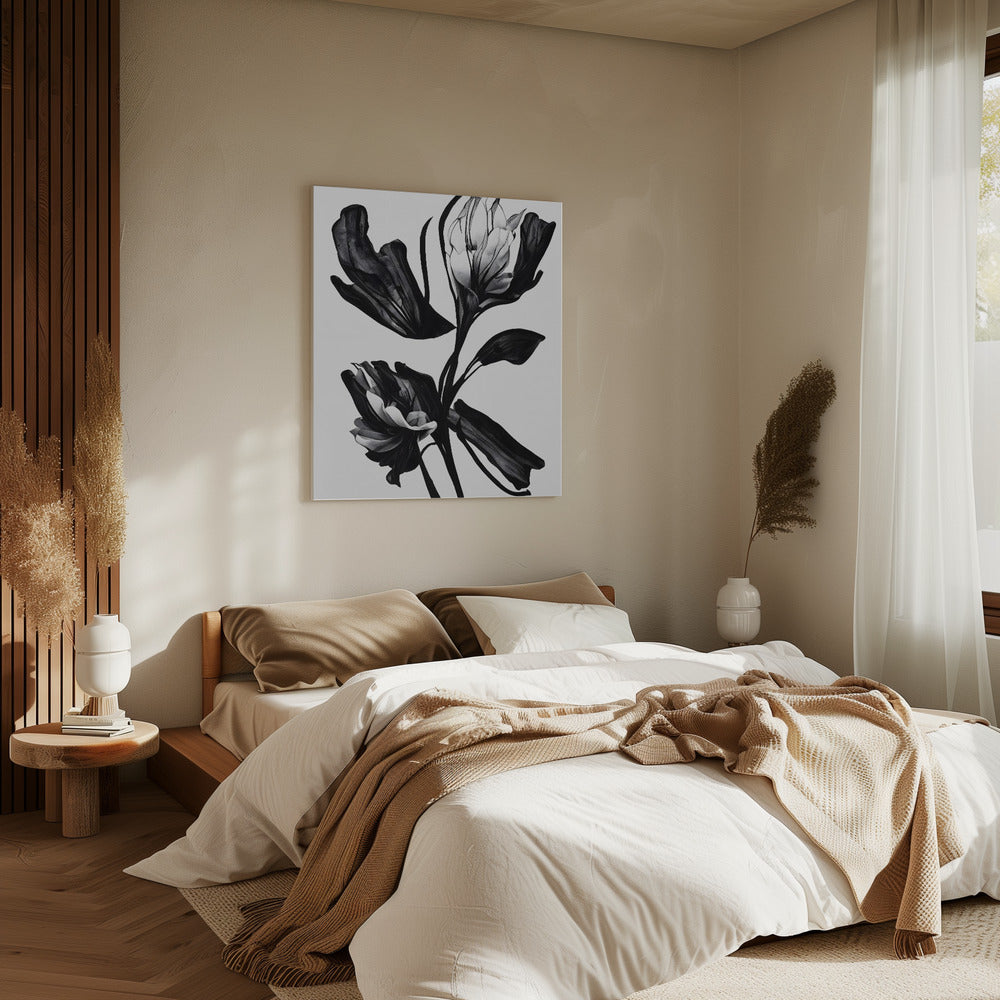 Black Flower | Canvas