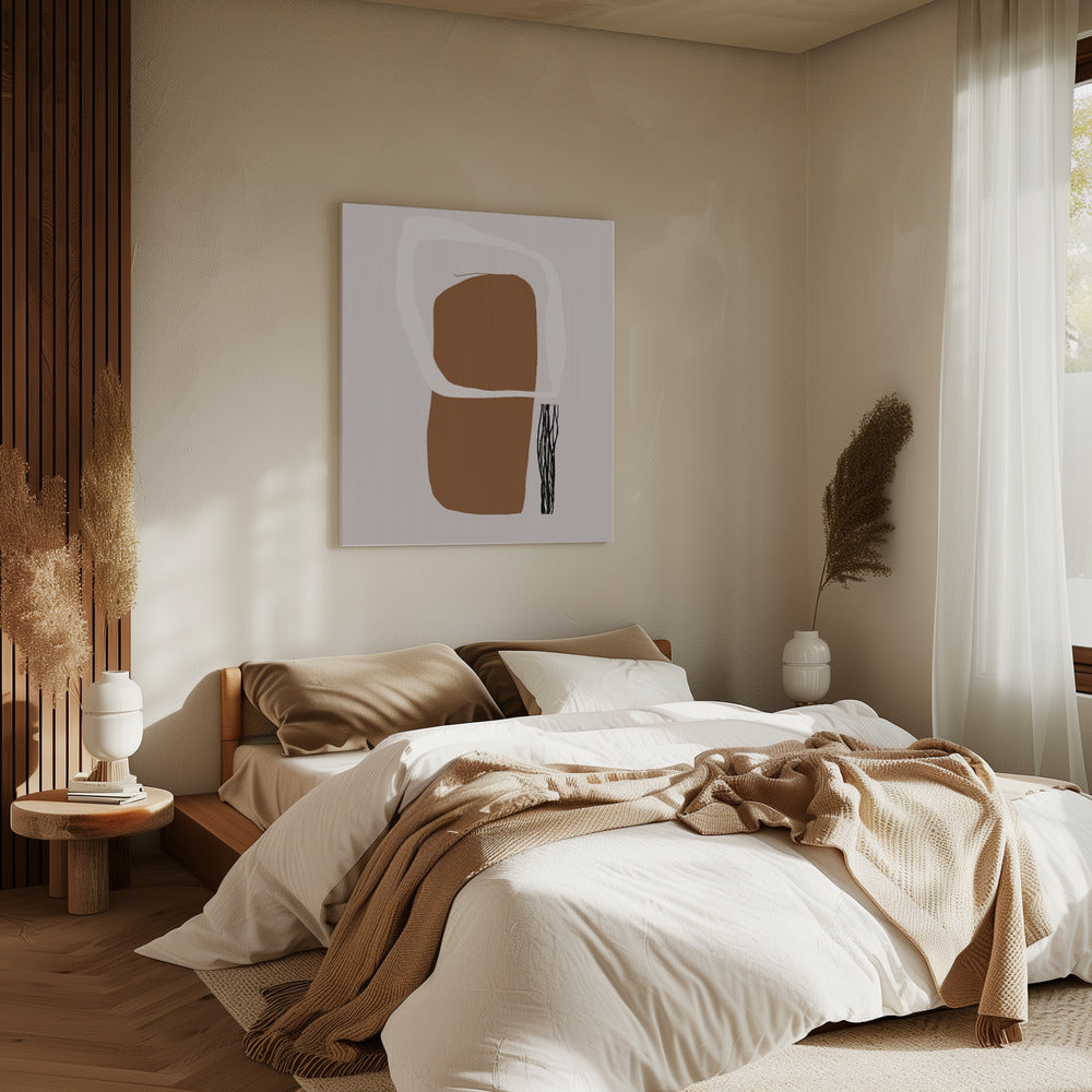 Minimalistische Essentie | Canvas