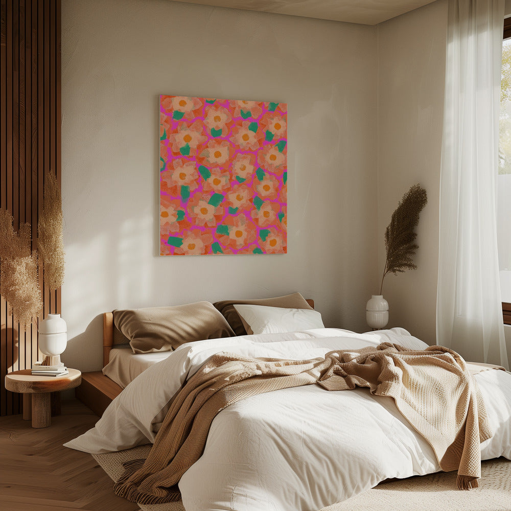 Bloemblaadjesmelodie | Canvas