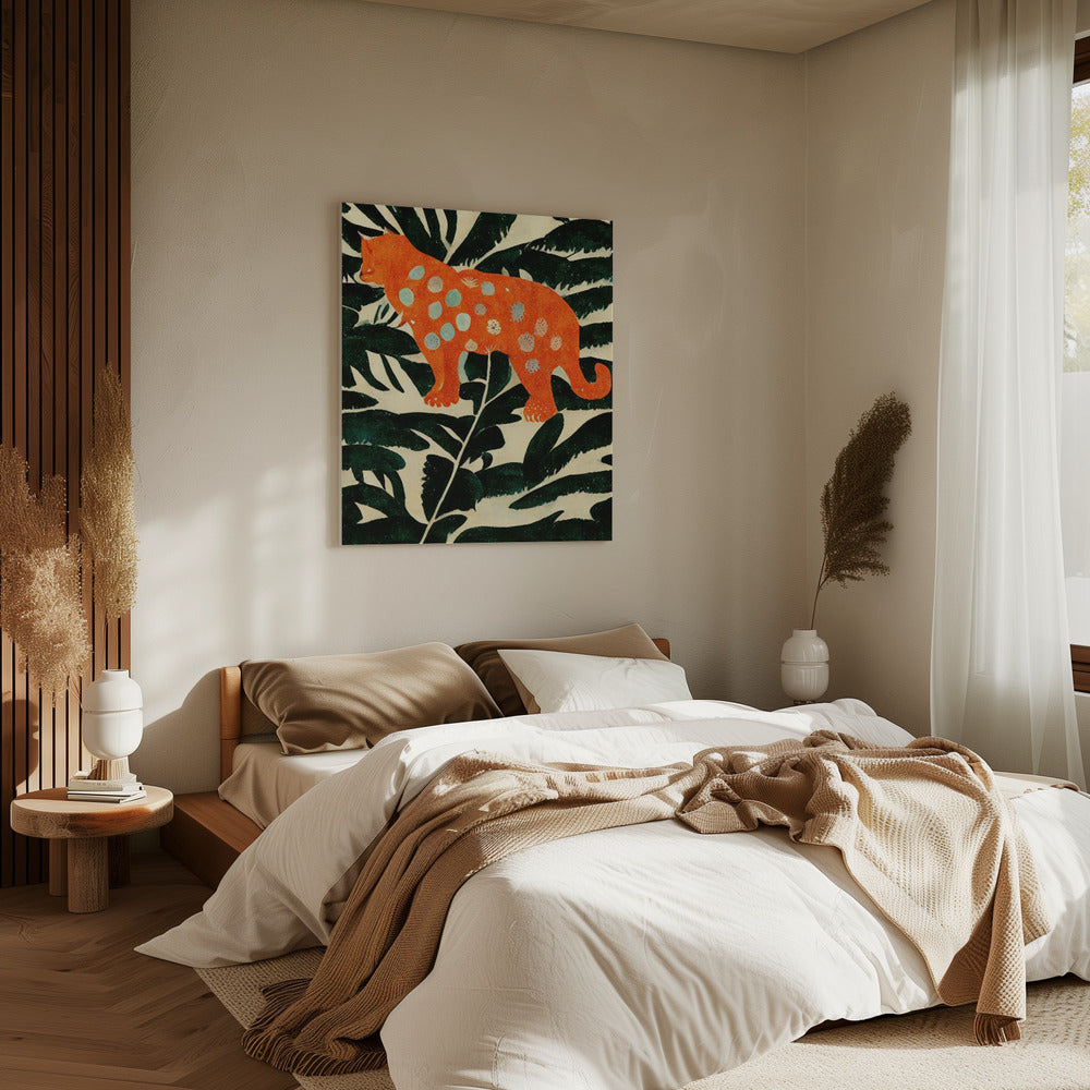 Jungle Mozaïek | Canvas