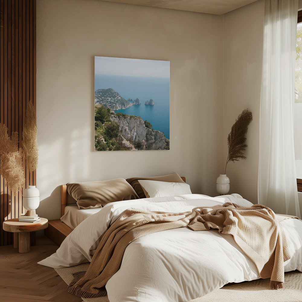 Kust van Capri, Italië | Canvas