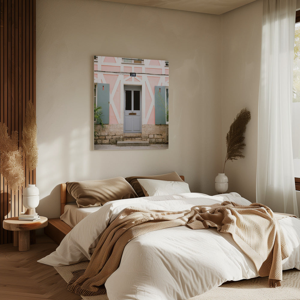 Rue de Cremieux nummer 30 - Parijs | Canvas