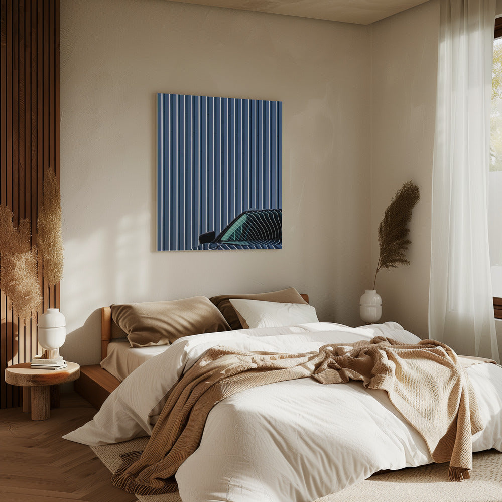 Auto & Muur | Canvas