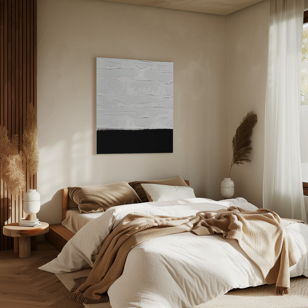 Gestructureerde sereniteit | Canvas