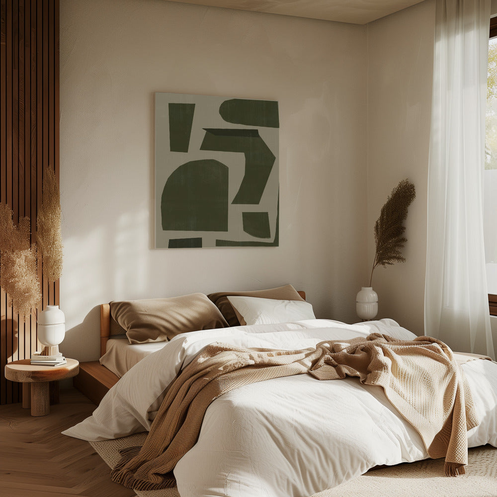 Vormen in harmonie | Canvas