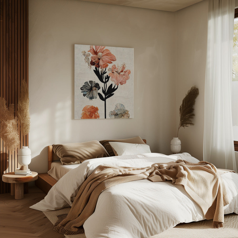 Bloemblaadjessymfonie | Canvas