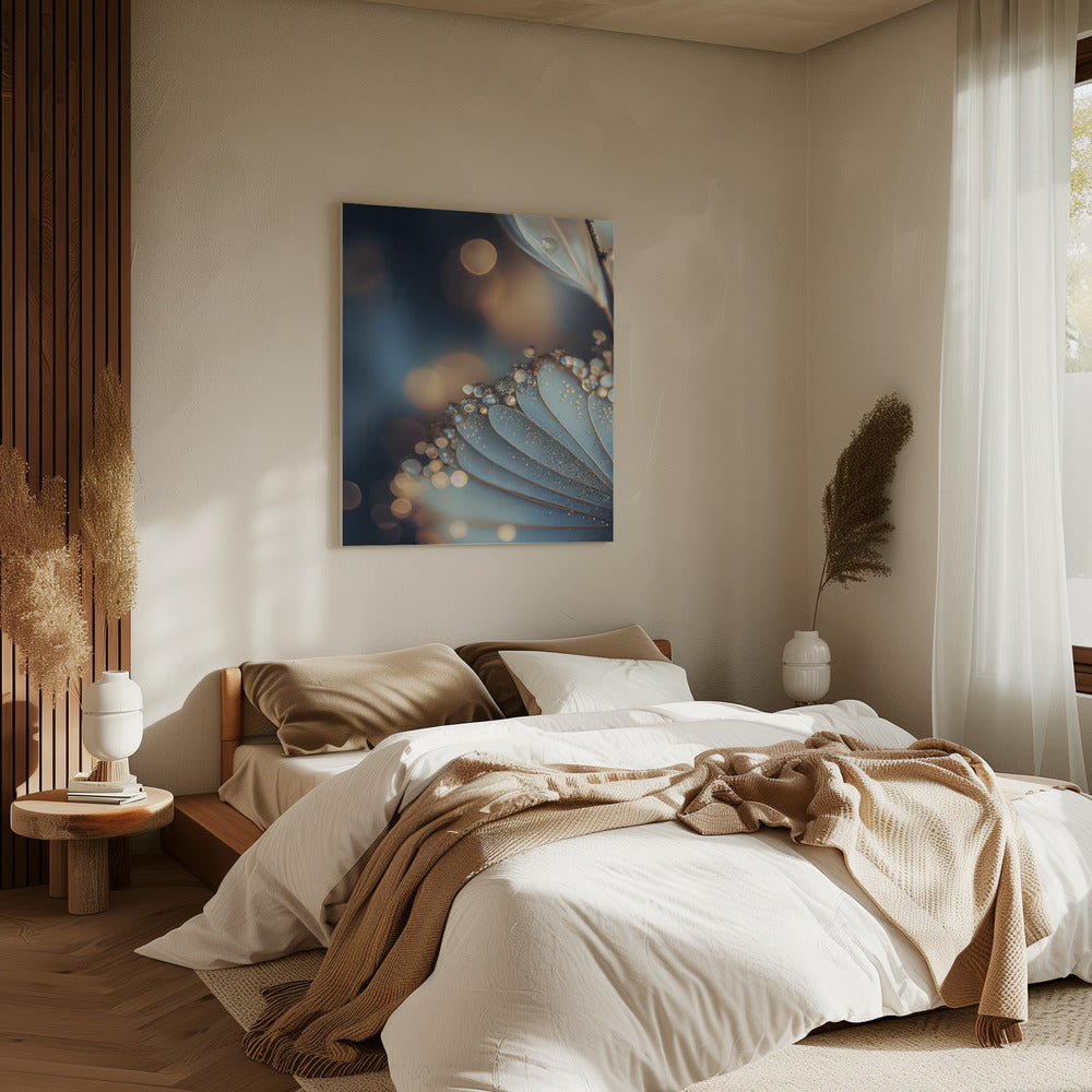 Dauwbloemige elegantie | Canvas
