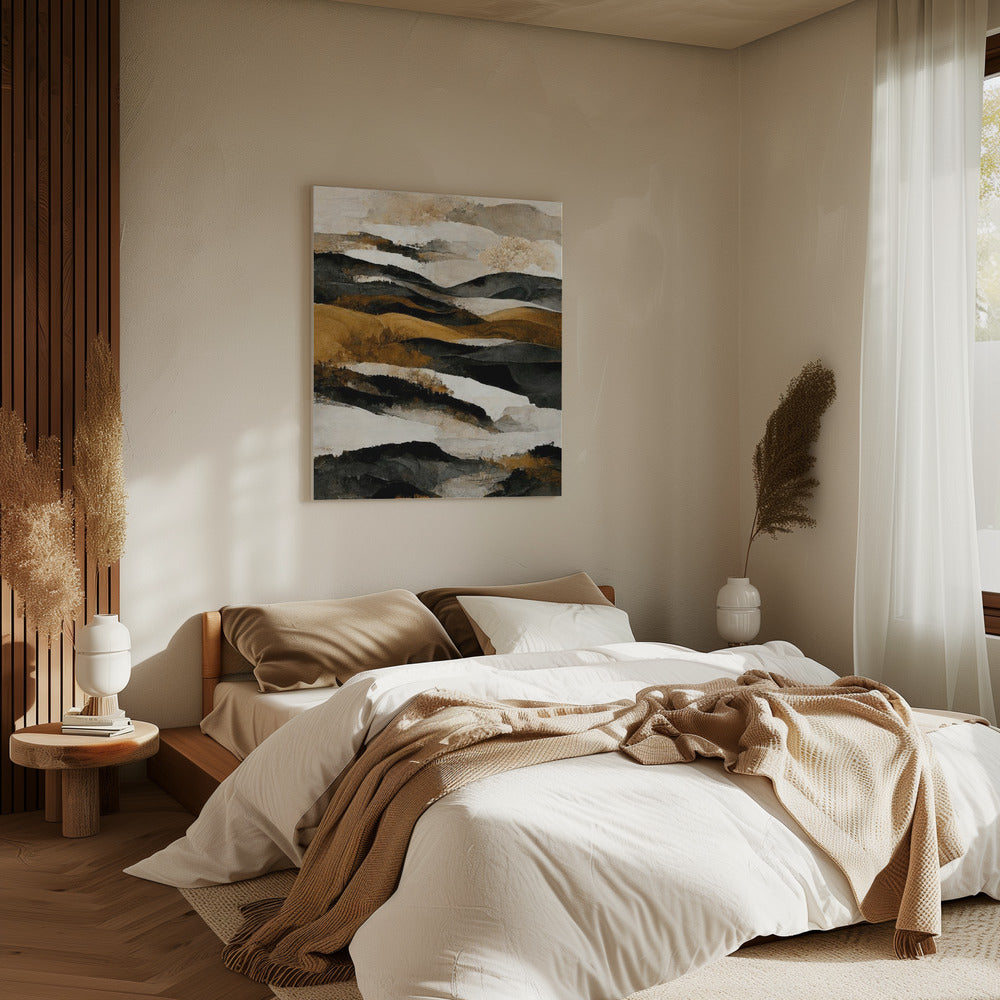 Gouden Horizonnen | Canvas