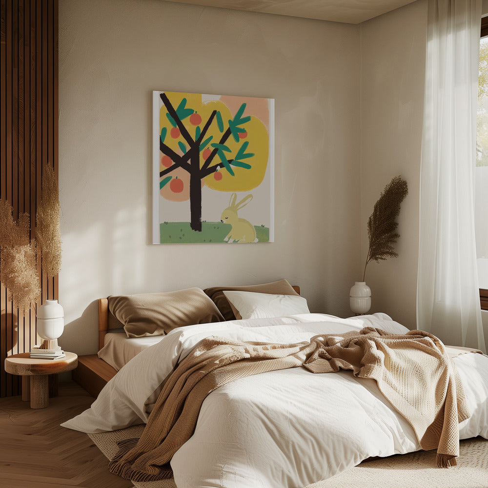 Dromen onder de boom | Canvas