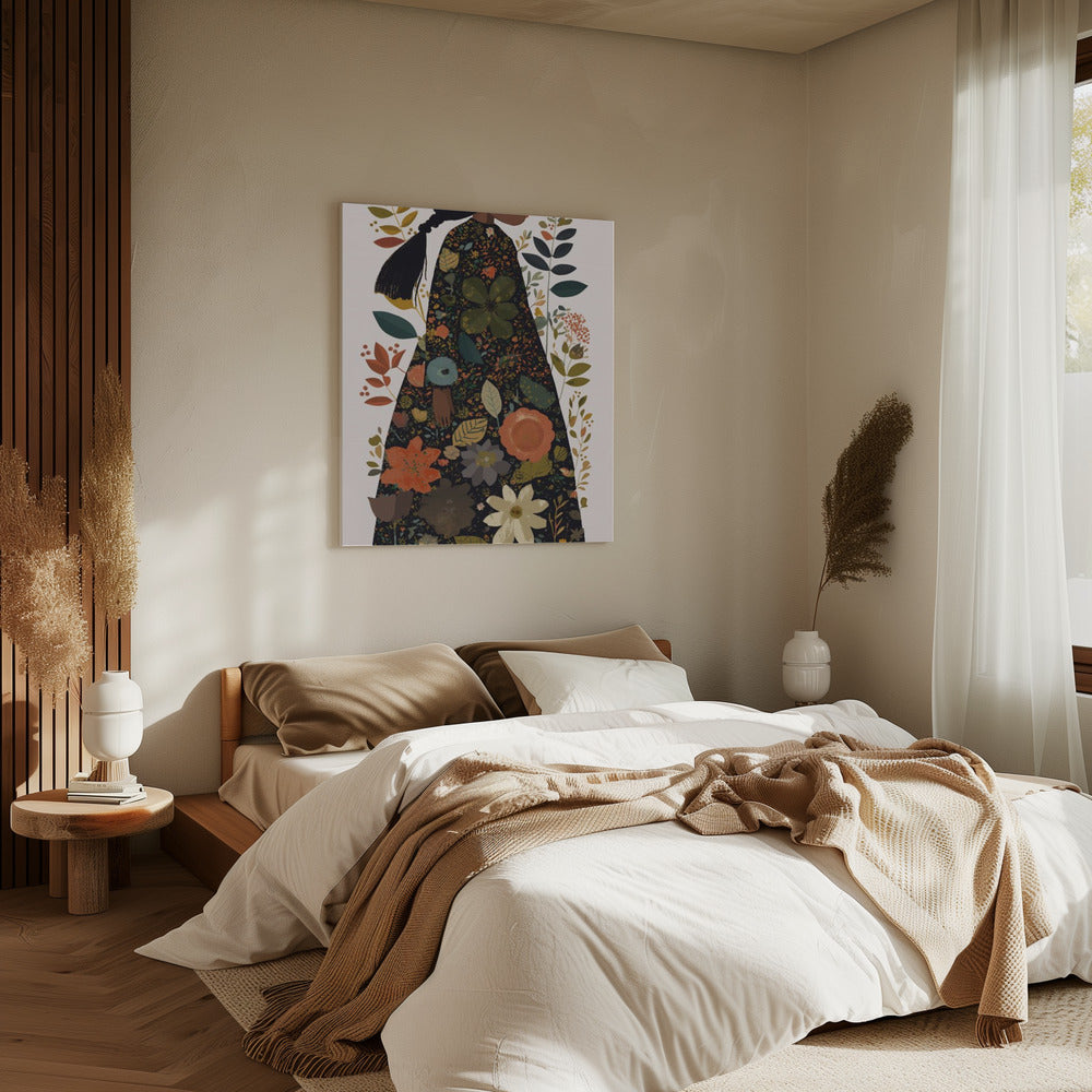 Bloemendroomlandschap | Canvas