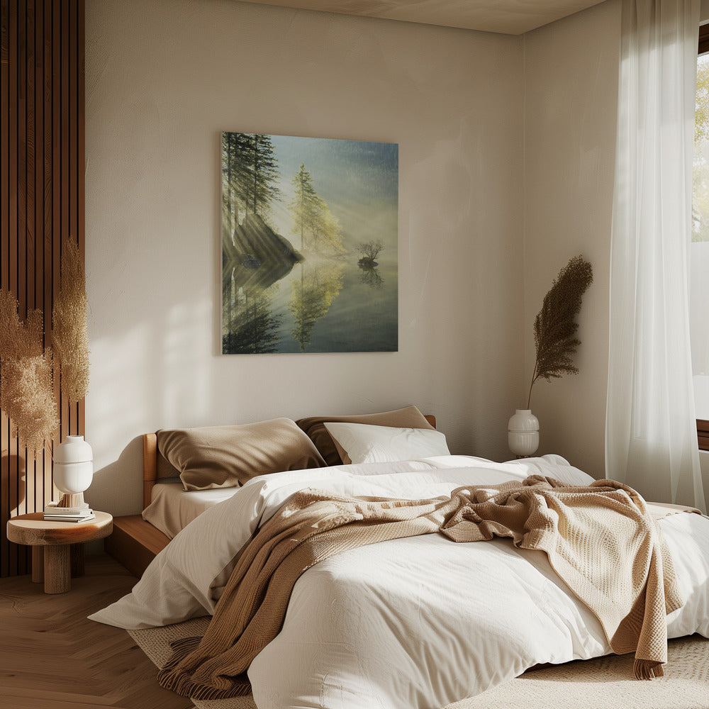 God Rays verticaal | Canvas