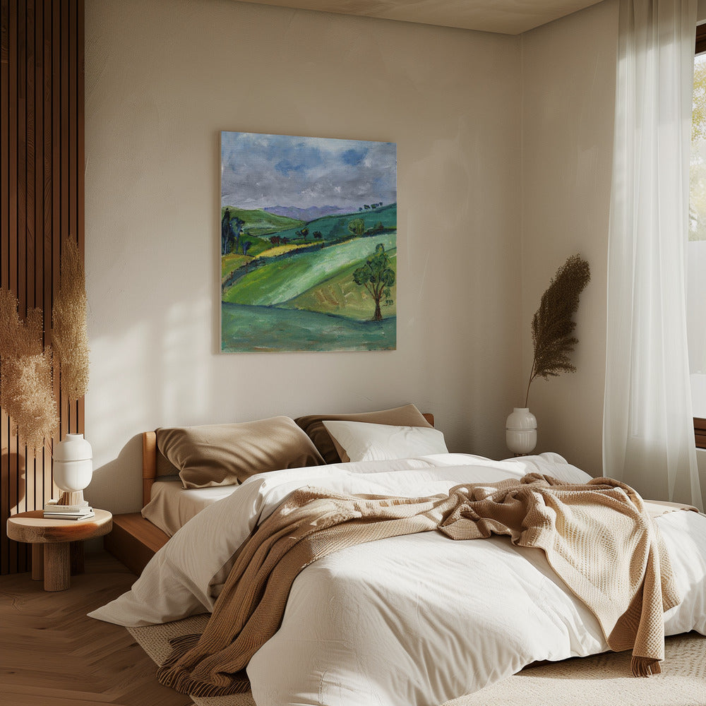 Het platteland | Canvas