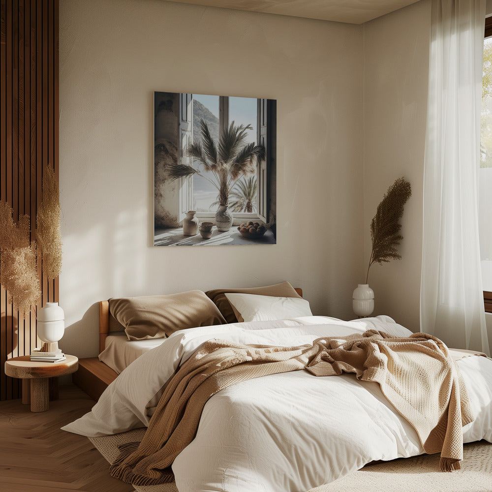 Zonovergoten sereniteit | Canvas