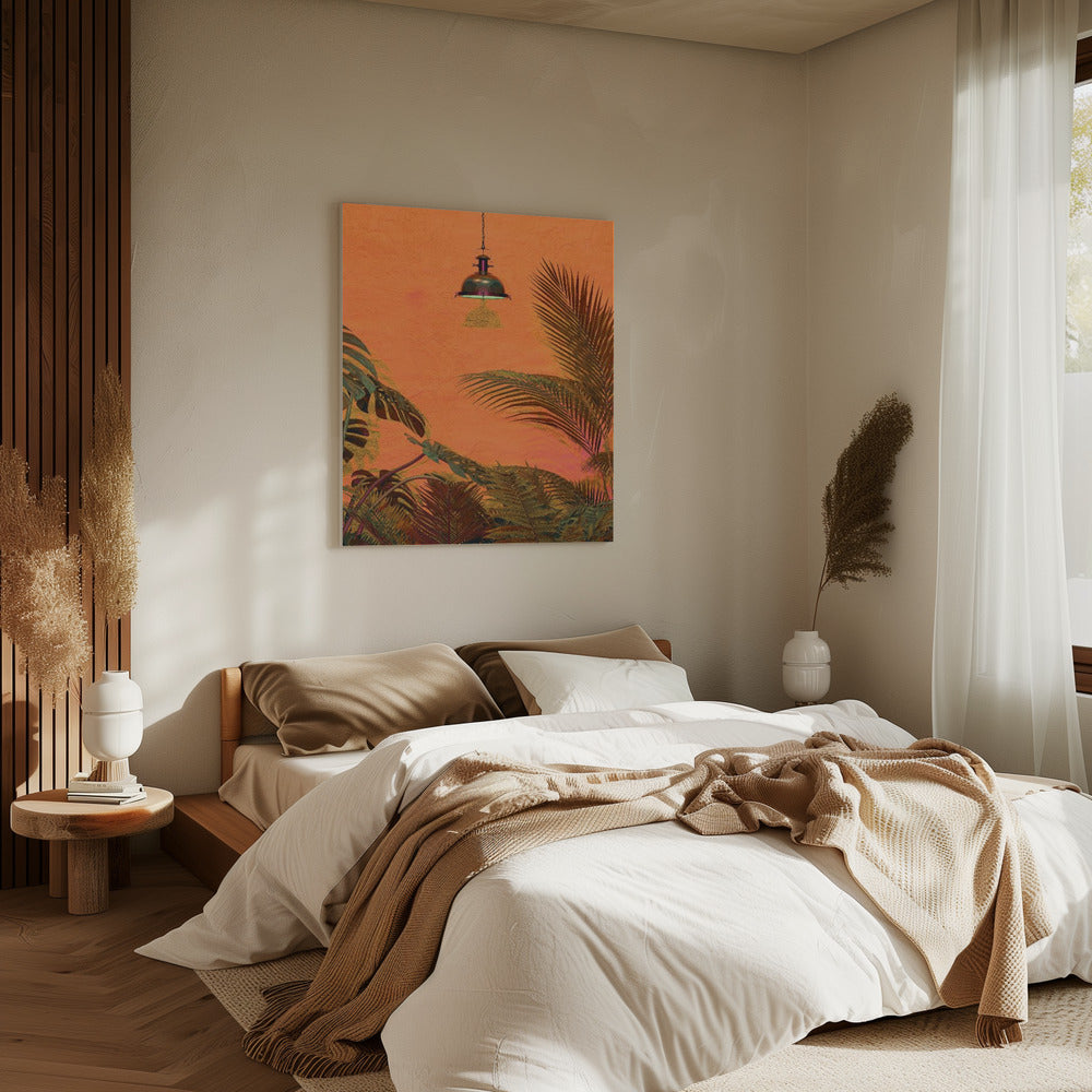 TROPISCHE MUUR | Canvas