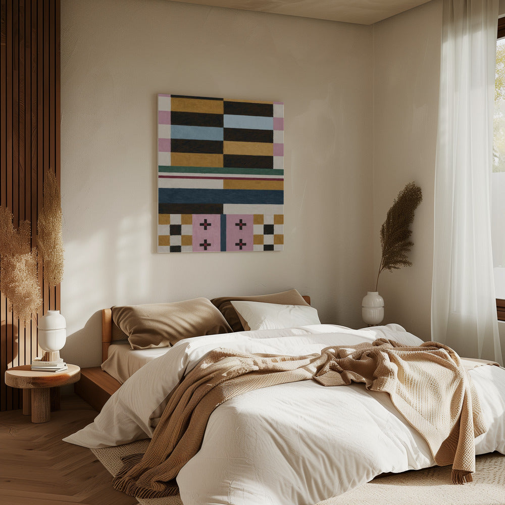 Abstracte compositie 23 | Canvas