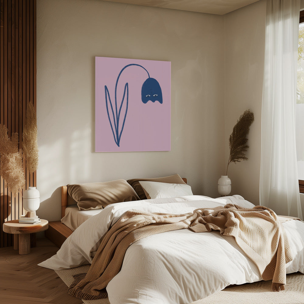 Melancholische bloei | Canvas