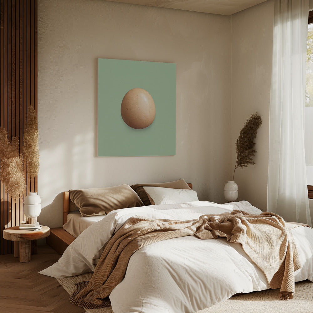 Gewoon een ei Hoofd | Canvas