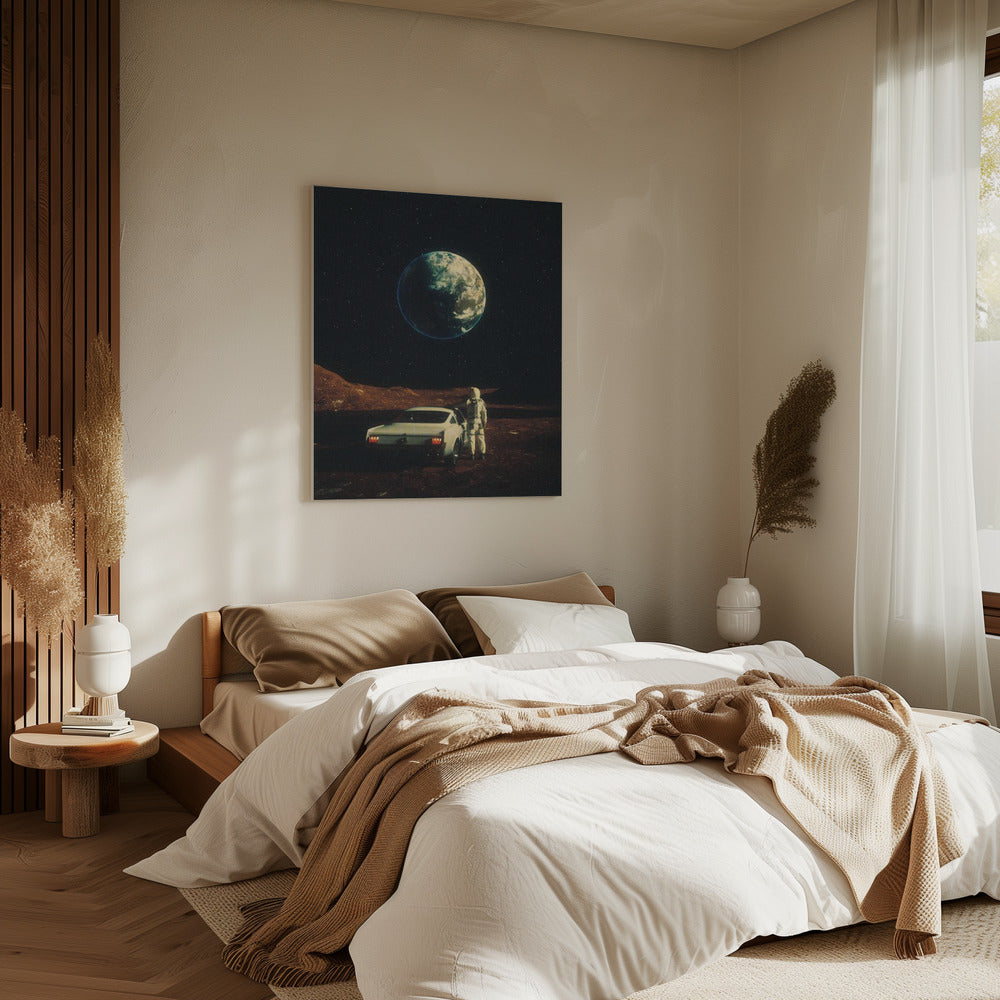 Ver van huis | Canvas