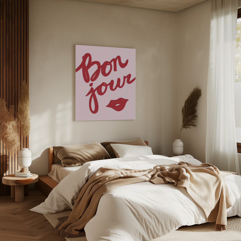 Bonjour Kus | Canvas