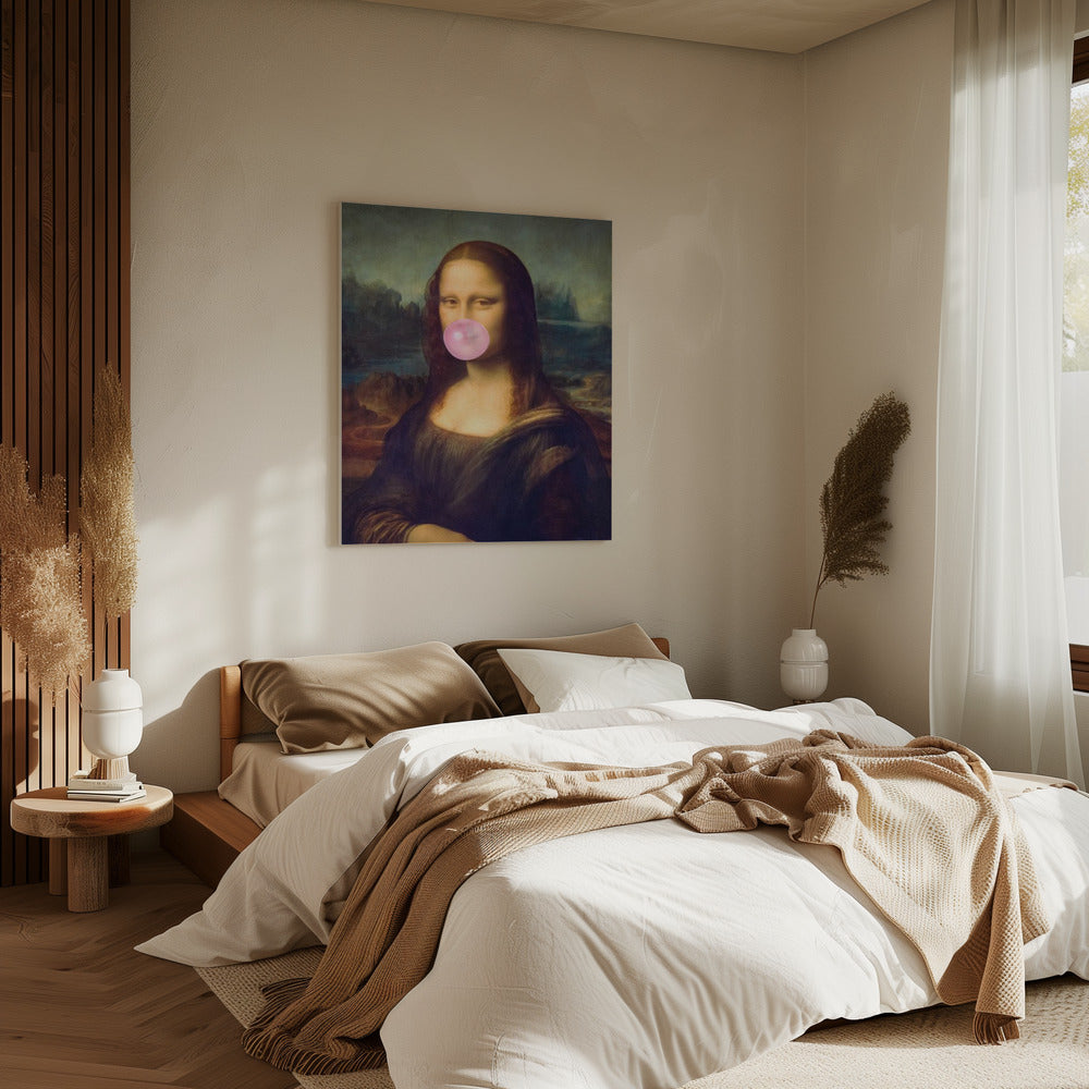 Mona Lisa Bubblegum | Canvas