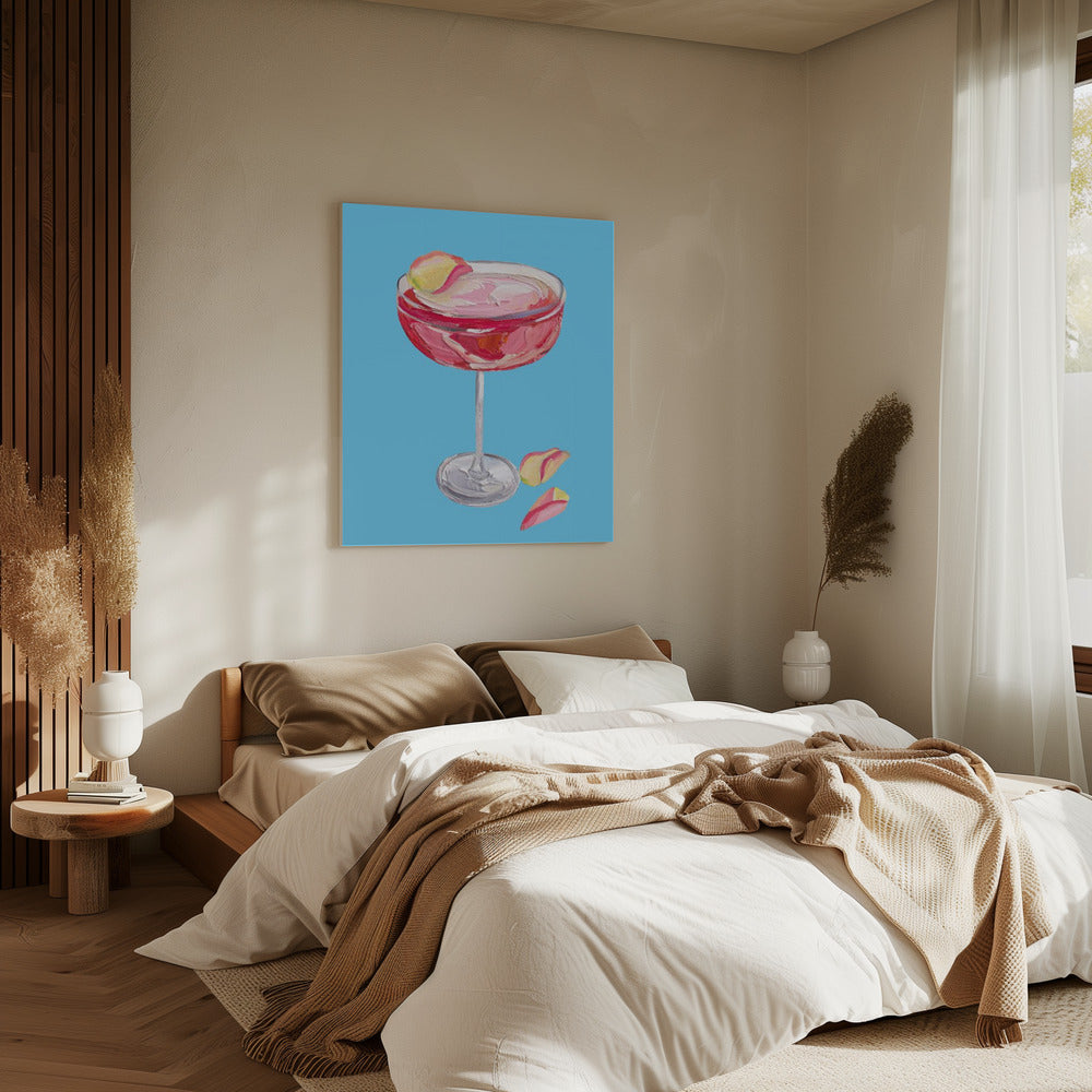 Mousserende rozen gincocktail | Canvas
