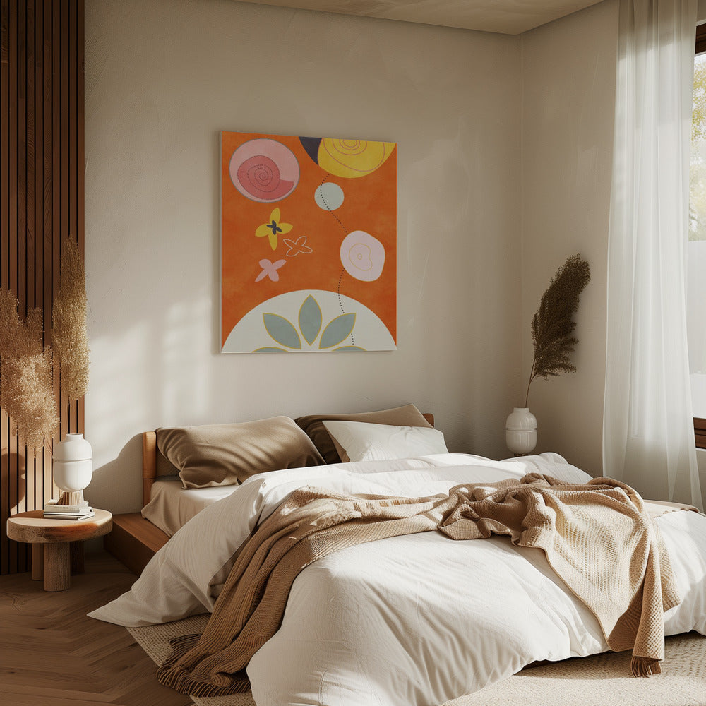 Vriendelijke kleuren 2 | Canvas