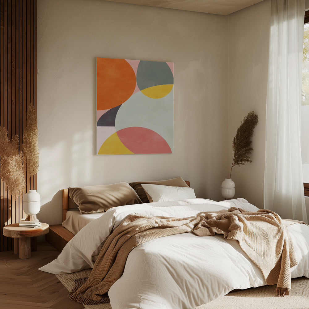 Vriendelijke kleuren1 | Canvas