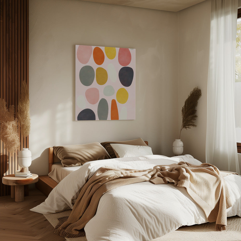 Vriendelijke kleuren4 | Canvas