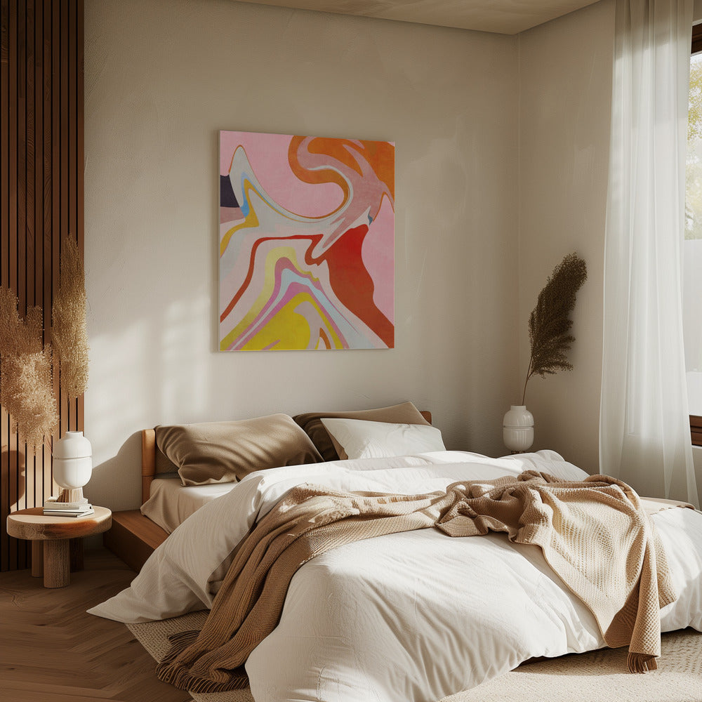 Organisch Bauhaus Waved2 | Canvas