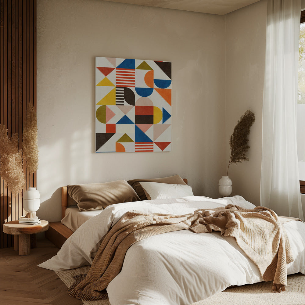 Bauhaus-plezier | Canvas