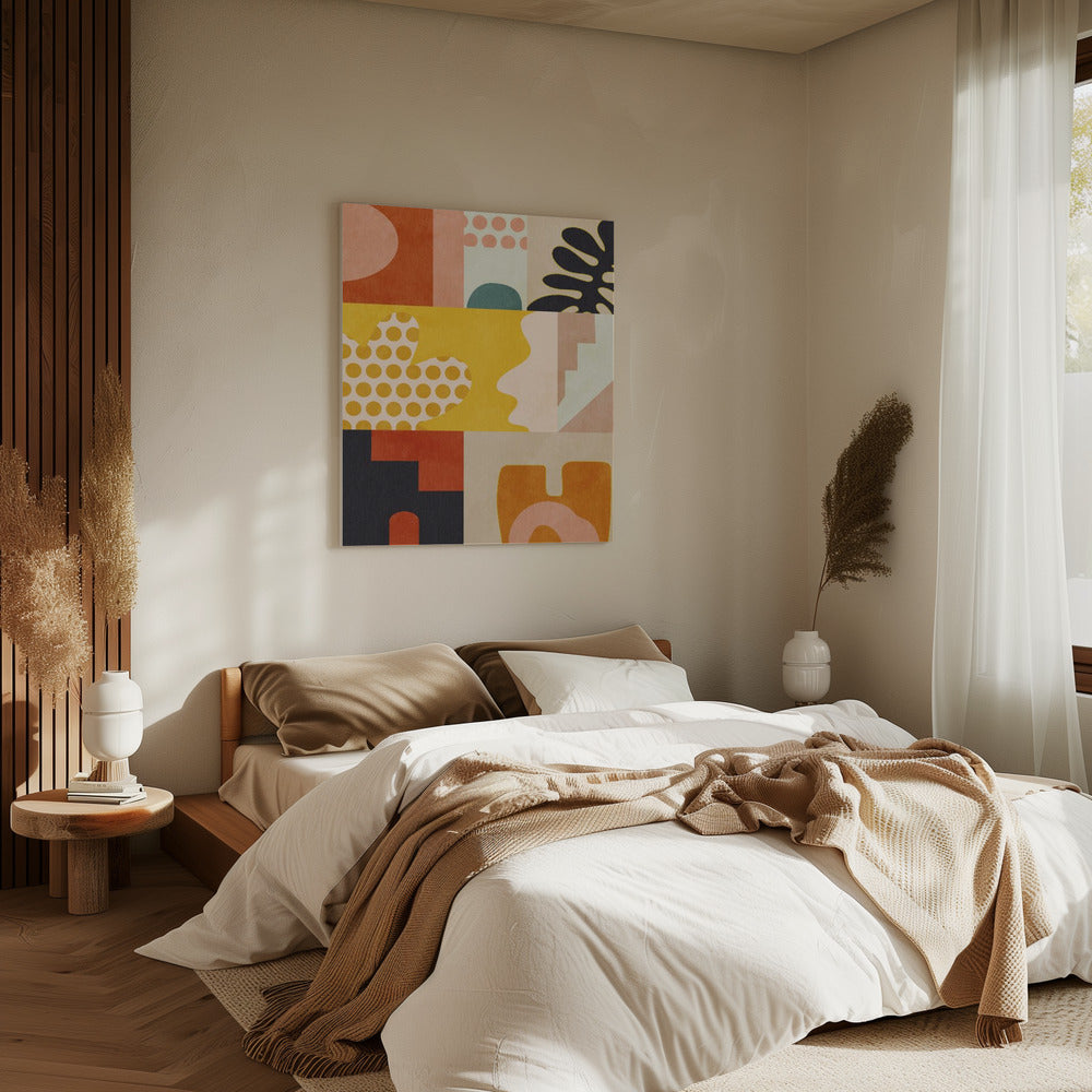 Spelen met vormen 6 | Canvas