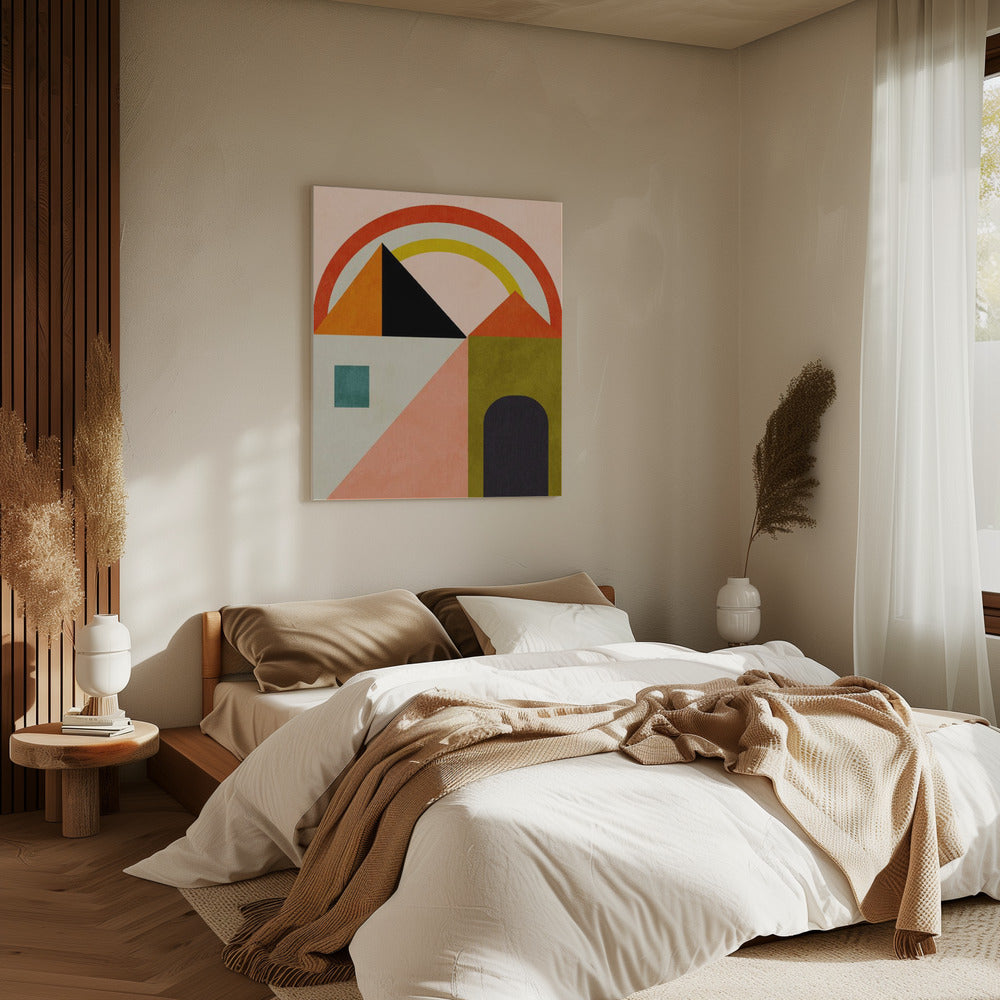 Spelen met vormen | Canvas