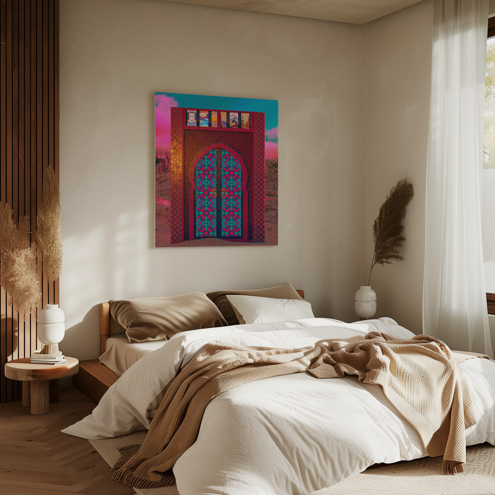 Khalids deur | Canvas