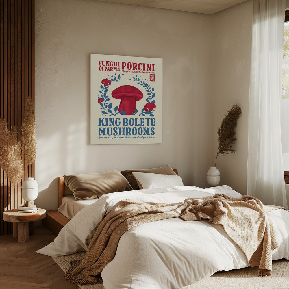 Porcini keukenprint | Canvas