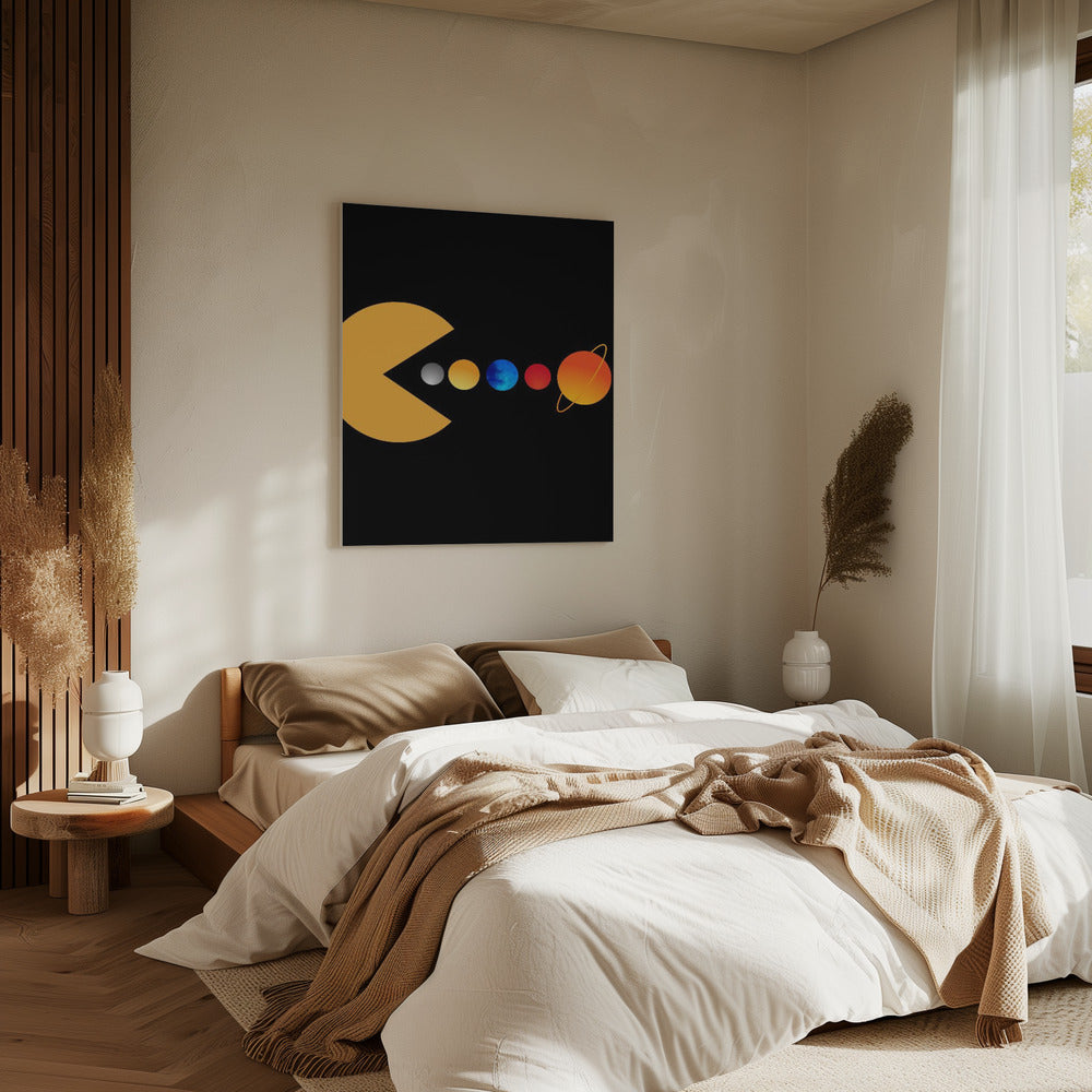 Yam Yam! Black | Canvas