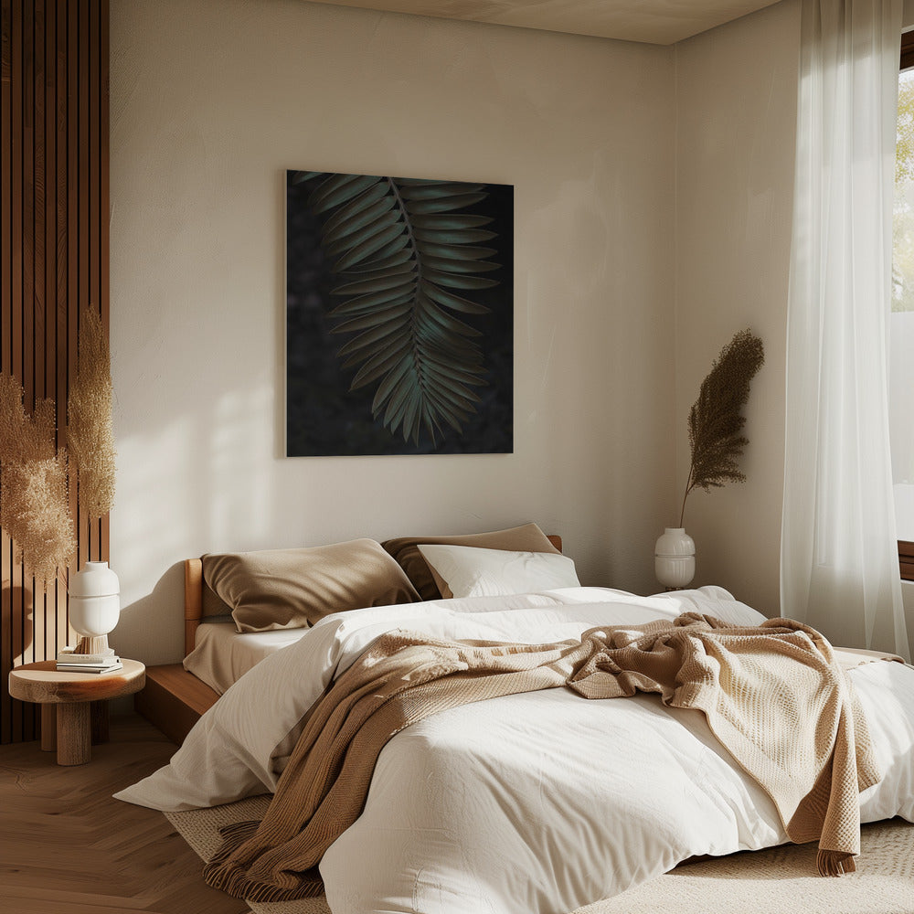 Varenblad in de schaduw | Canvas