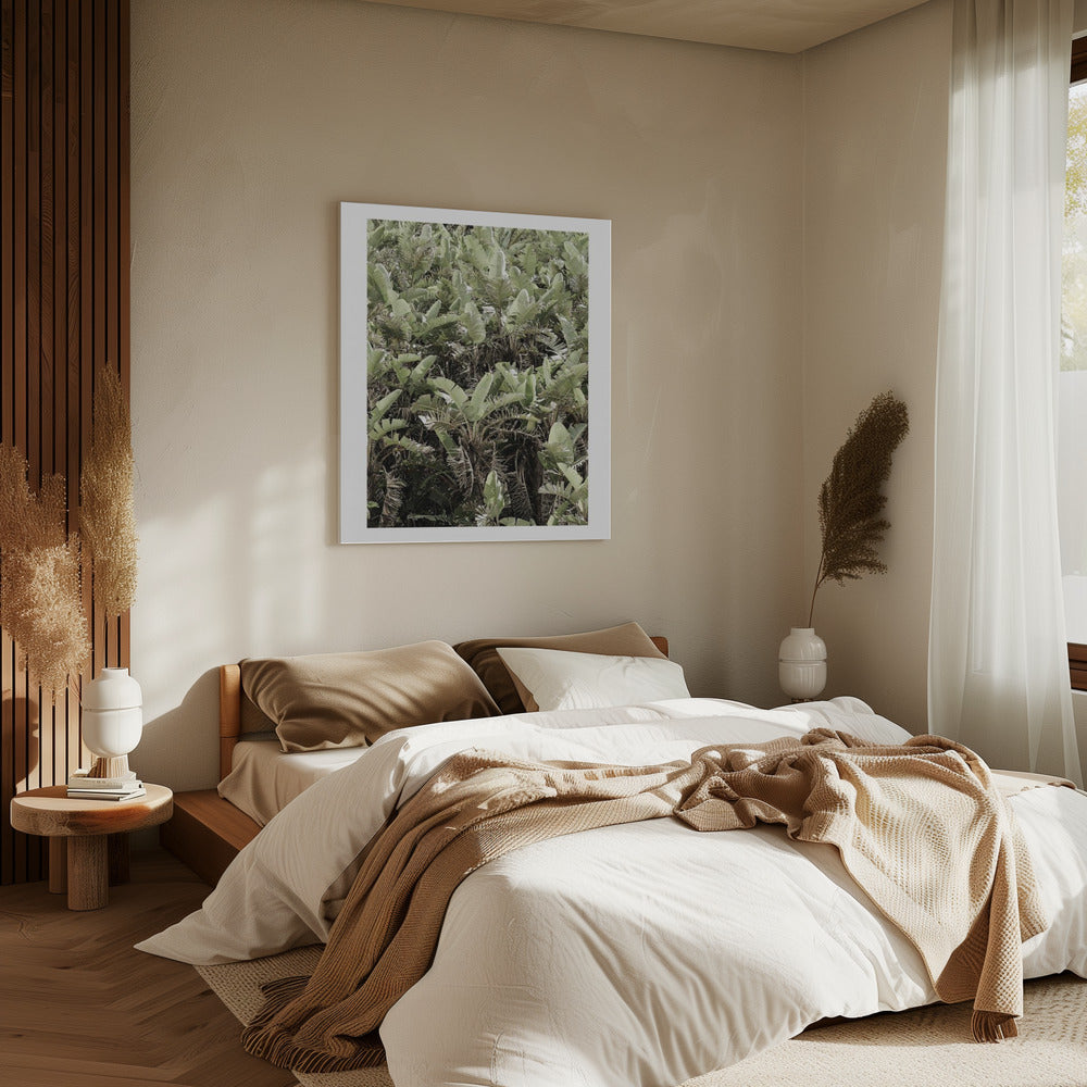 Groen bladerdak | Canvas